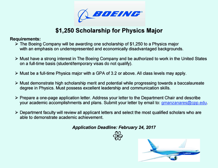 boeing scholarship